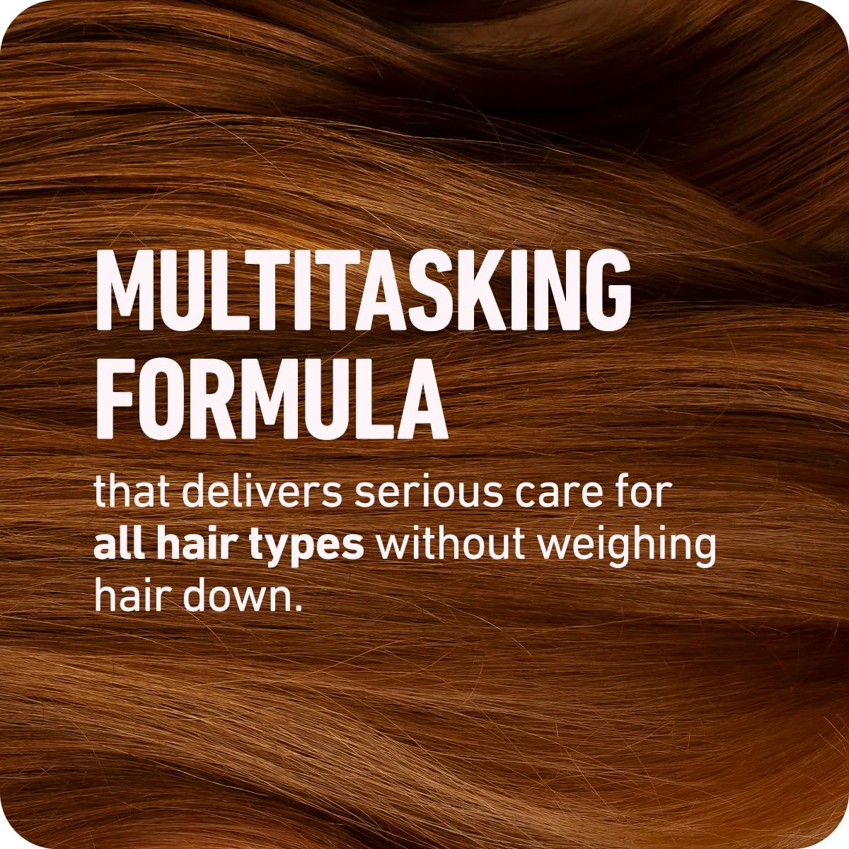 Boldify frizz control with a soft, shiny finish.