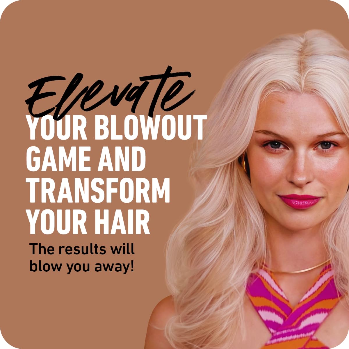 Boldify Full Body Blowout Spray on roots delivers lift and lasting body.