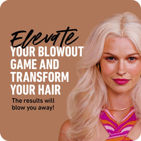 Boldify Full Body Blowout Spray on roots delivers lift and lasting body.