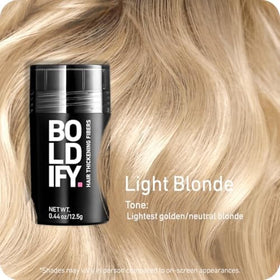 Boldify Hair Fibers part coverage for seamless density