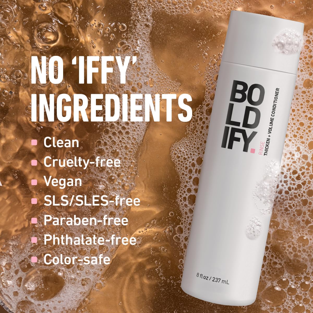 Boldify Thicken Volume Conditioner application-ready setup for daily routine.