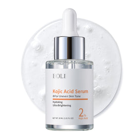 BOLI Kojic Acid Serum bottle close-up for even skin tone