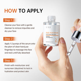 BOLI Kojic Acid Serum neck and body use for uniform complexion