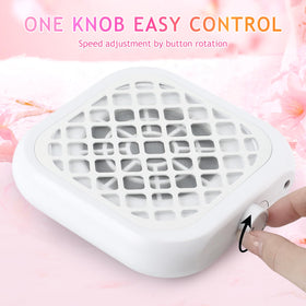 BOMOQING mini nail dust collector magnetic cover for easy opening and cleaning.