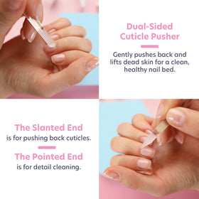 Bona Fide Beauty Bohemian glass nail file emphasizing durability and elegance