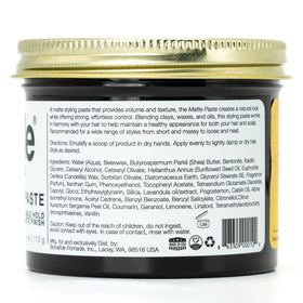 Bonafide Pomade Matte Paste grapefruit fragrance lends fresh scent