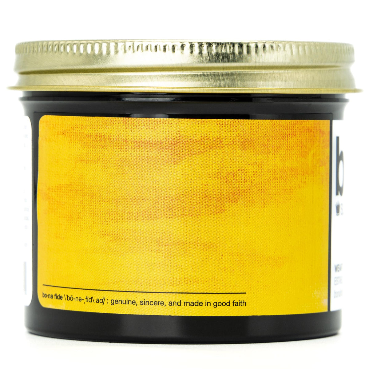 Bonafide Pomade Matte Paste natural clays waxes and oils ingredients