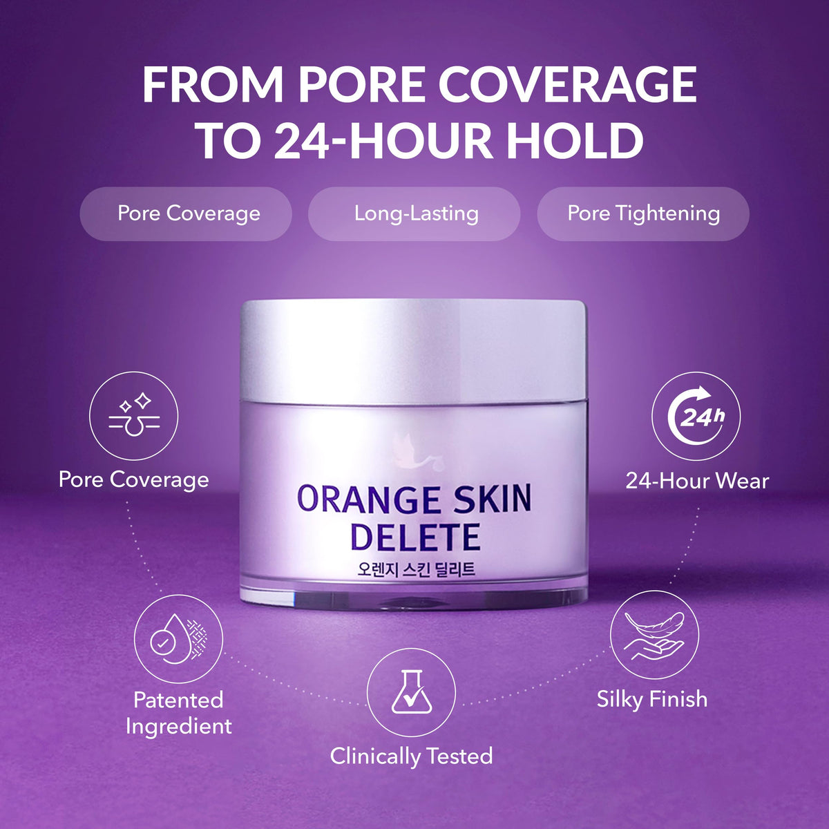 bonamedusa Orange Skin Delete Original Pore Primer packaging box highlighting compact design