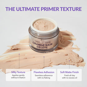 bonamedusa Orange Skin Delete Original Pore Primer texture close-up silky and lightweight