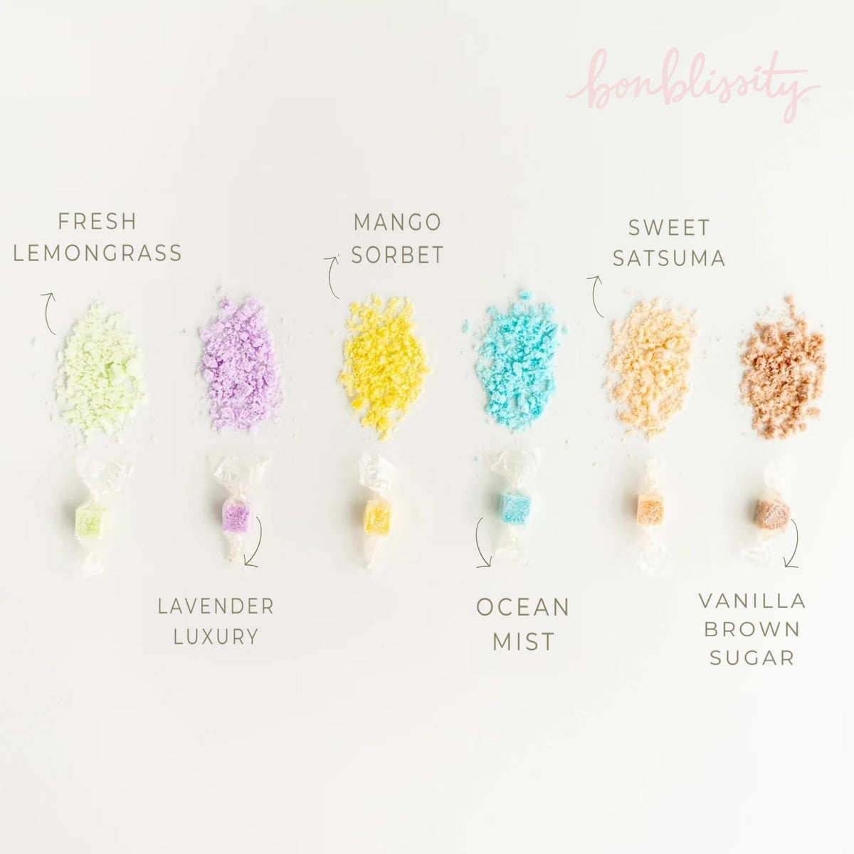Sugar cubes melt into lotion for gentle exfoliation and hydration.
