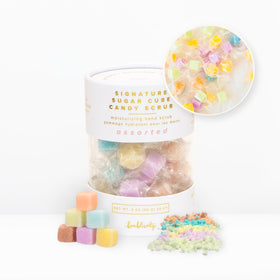 Bonblissity Sugar Cubes Scrub packaging with gift-ready presentation.