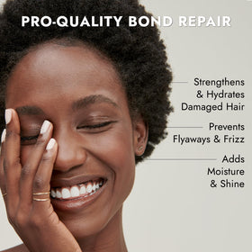 Bondbar Repairing Shampoo being used to wash hair of all textures