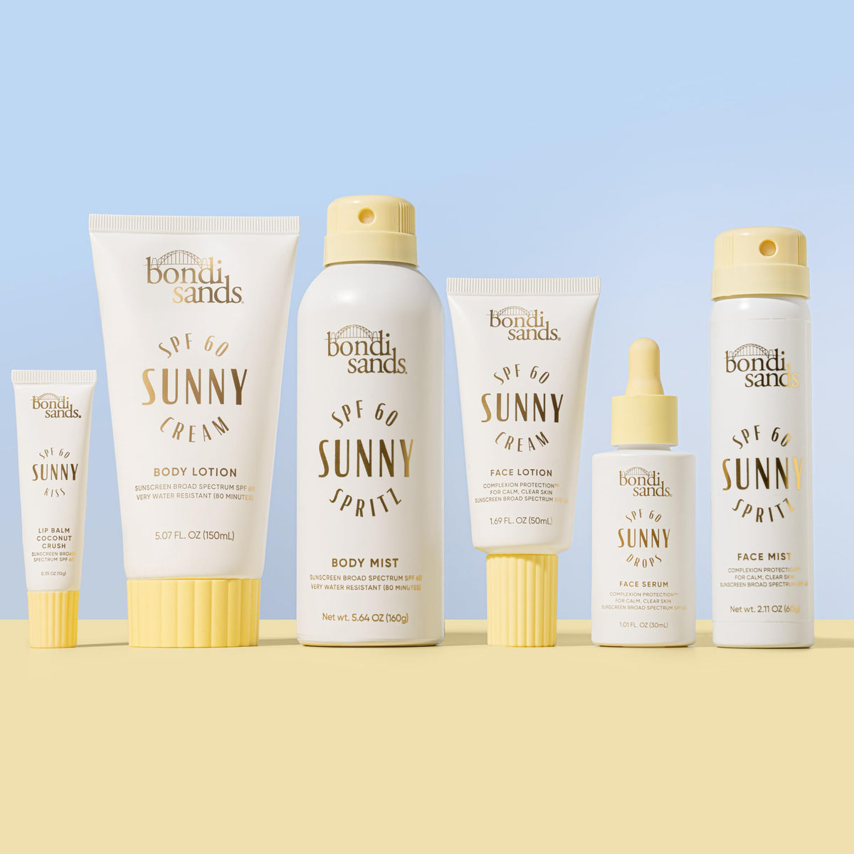 Bondi Sands oil-free sunscreen offering lightweight, non-greasy wear on the face