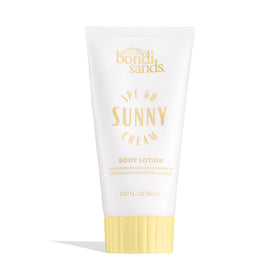 Bondi Sands Sunny Cream SPF 60 bottle front for daily outdoor sun protection