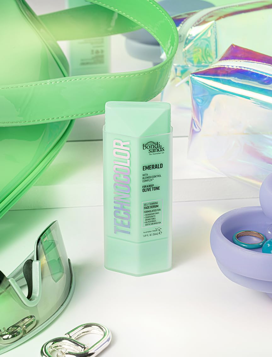 Bondi Sands Technocolor Face Serum fragrance-free formula ideal for sensitive skin.