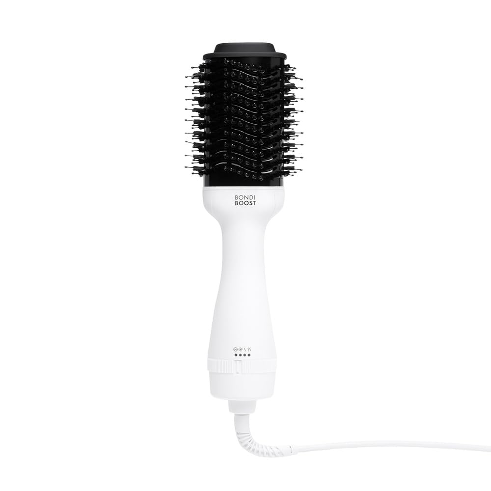 BondiBoost Blowout Brush Pro 75mm oval barrel for voluminous, smooth blowouts.