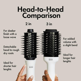 BondiBoost Blowout Brush Pro ideal for all hair types and finishes.