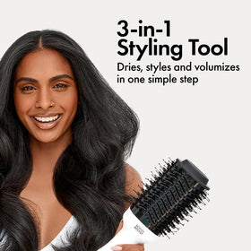 BondiBoost Blowout Brush Pro three heat and speed settings for control.