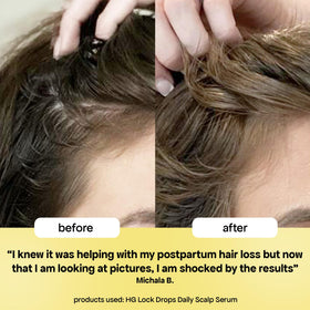 BondiBoost HG Lock Drops color-safe formula suitable for dyed hair.