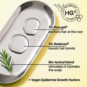BondiBoost HG Lock Drops absorbed quickly into the scalp during routine use.
