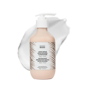 BondiBoost Rapid Repair Bond Builder bottle promises deep conditioning.