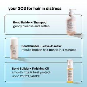 BondiBoost Rapid Repair Oil on mid-lengths to ends adds shine and strength