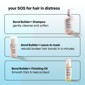 Hair after BondiBoost treatment with added shine and smoother texture