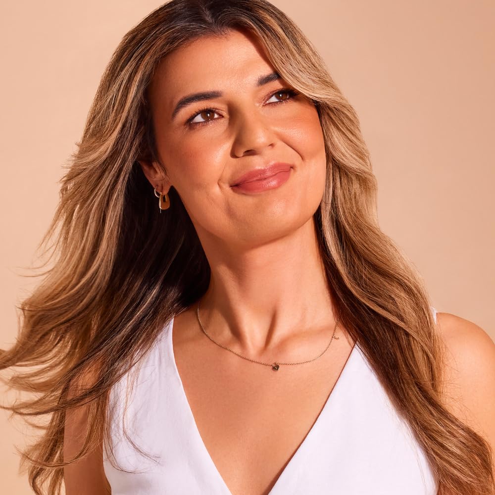 BondiBoost Thickening Conditioner close-up on thicker hair strands