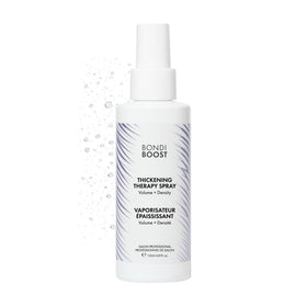 BONDIBOOST Thickening Hair Spray bottle delivering instant lift and fullness.