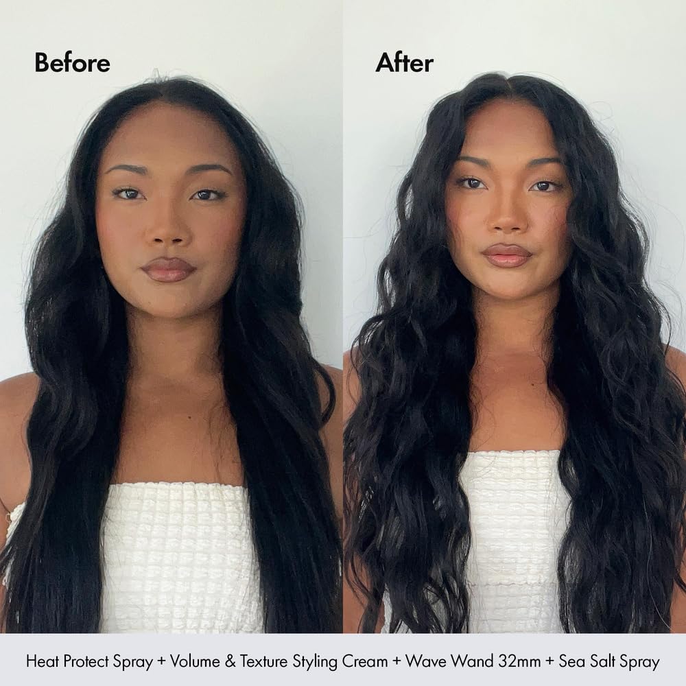 Compact BondiBoost Wave Wand shown for travel-friendly design.