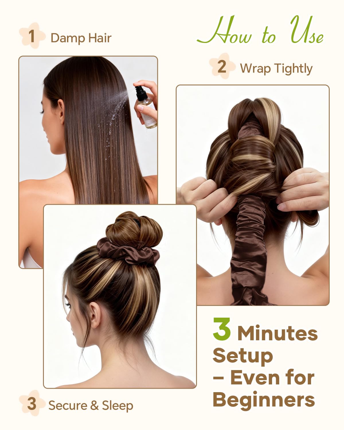 BONNET QUEEN results showing long-lasting soft curls with shine