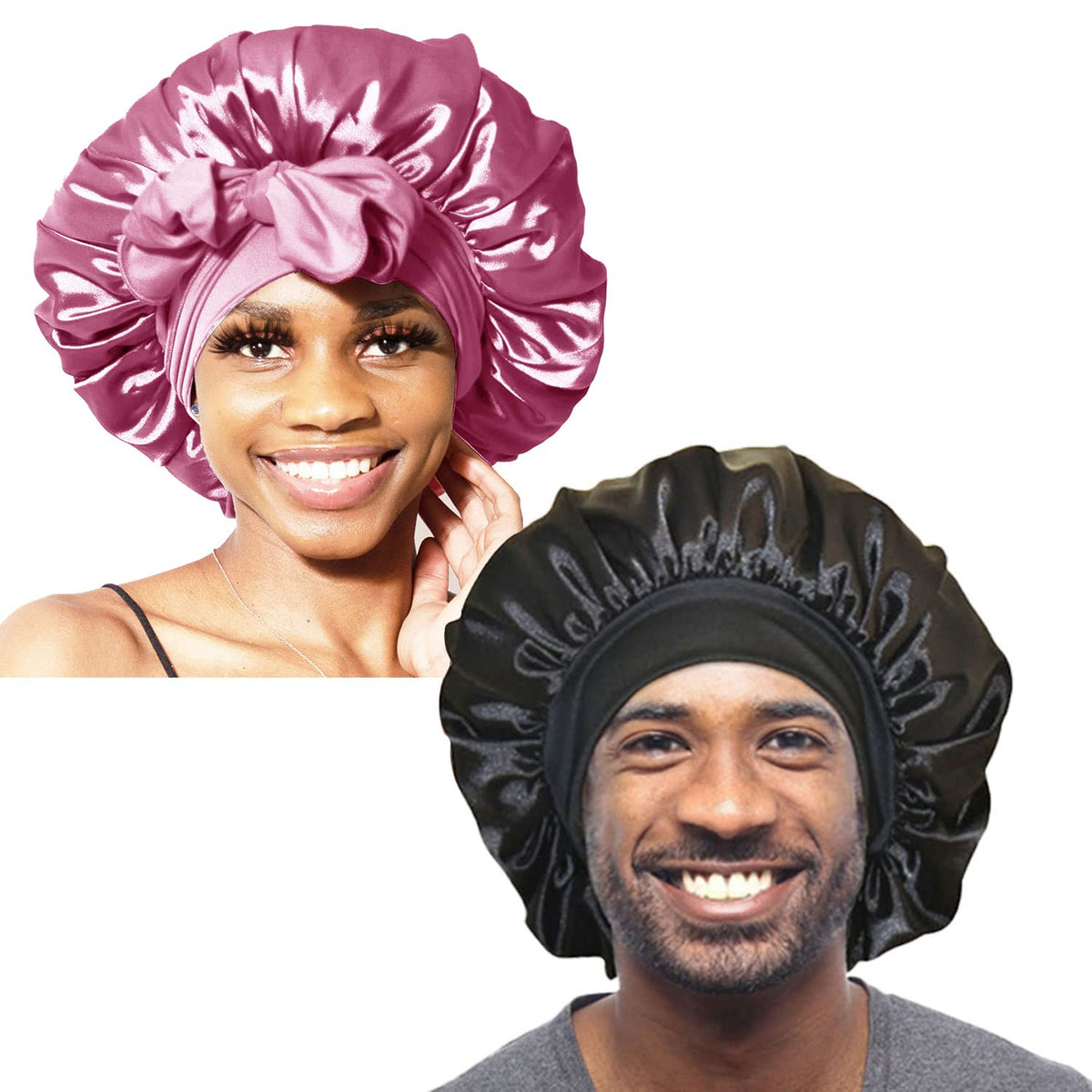 BONNET QUEEN packaging and satin material details