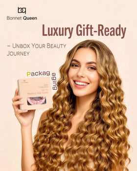 BONNET QUEEN quick 3-4 minute setup for heatless curls, beginner-friendly
