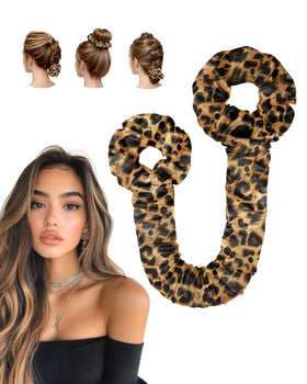 Bonnet Queen satin heatless curler overnight wrap for smooth curls.