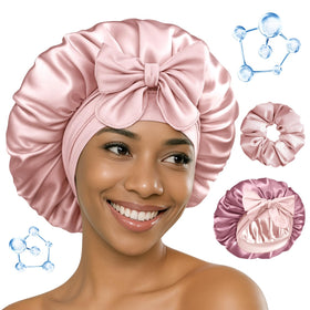 Bonnet Queen silk bonnet for sleeping with hyaluronic acid for overnight moisture