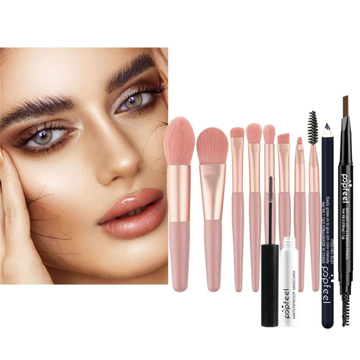BONNIE CHOICE 40-color eyeshadow palette offers versatile day-to-night looks.