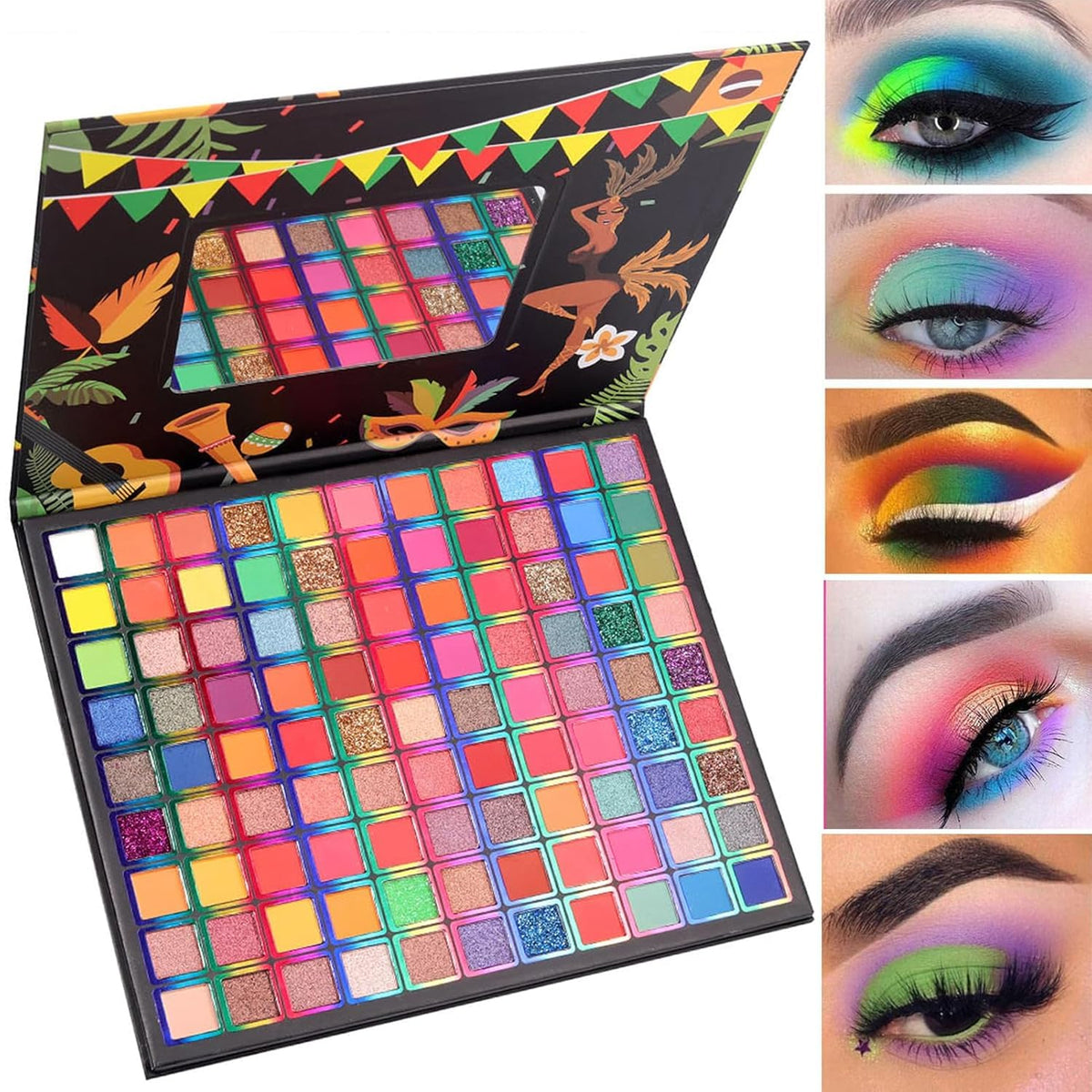 BONNIE CHOICE 99 Colors Eyeshadow Palette mother-day gift-ready for makeup lovers.