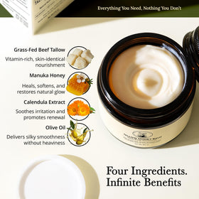 Bonsai Health Balm with Manuka Honey on skin for nourishing care
