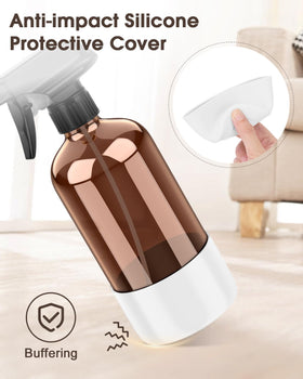 Bontip amber glass bottle with UV protection keeps contents fresh