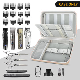 Boobowl hard travel case top cover design offers quick access and protection.