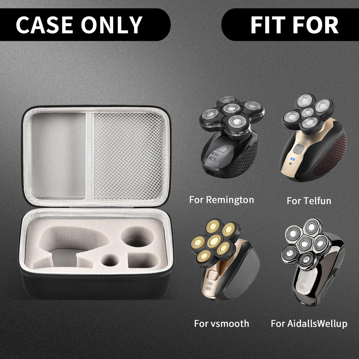 Boobowl case for Freebird Cyruzi compatibility — keeps blades protected and accessories organized
