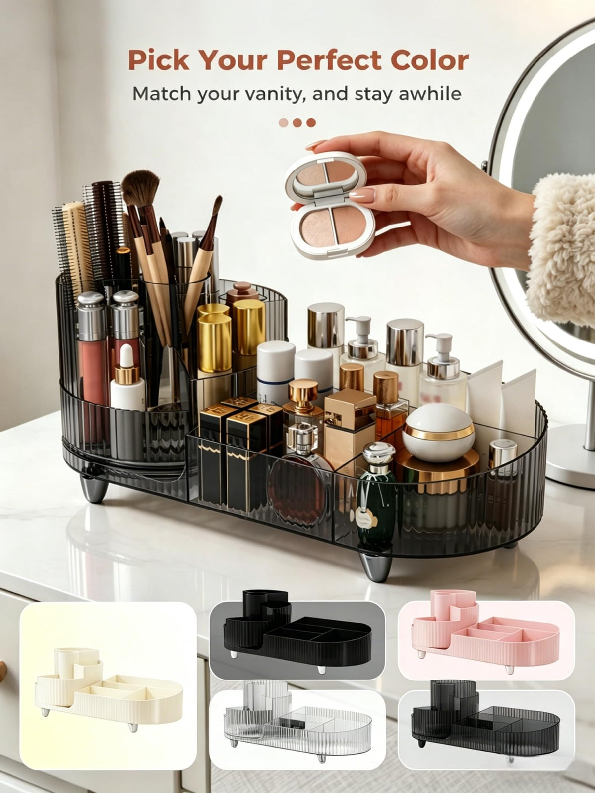 Booklov ideal gift for makeup lovers who value organization.