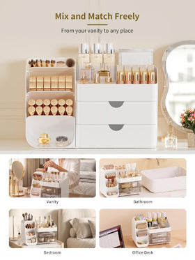 Booklov versatile placement on vanity or desk for flexibility.