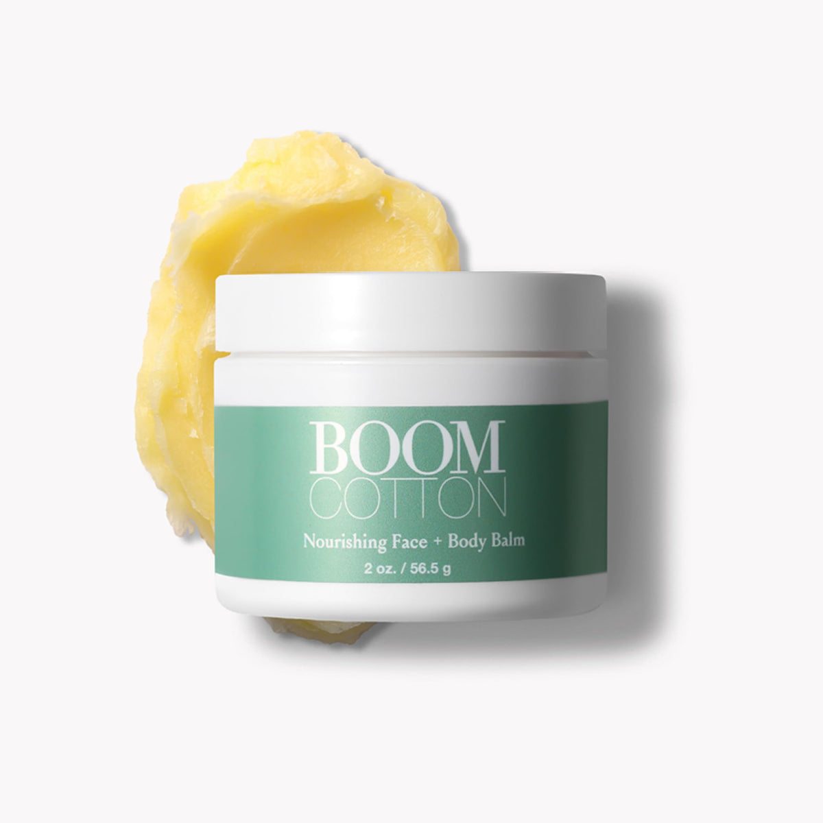 BOOM! Cotton Shine Control Moisturizer texture close-up with matte finish for shine-free skin