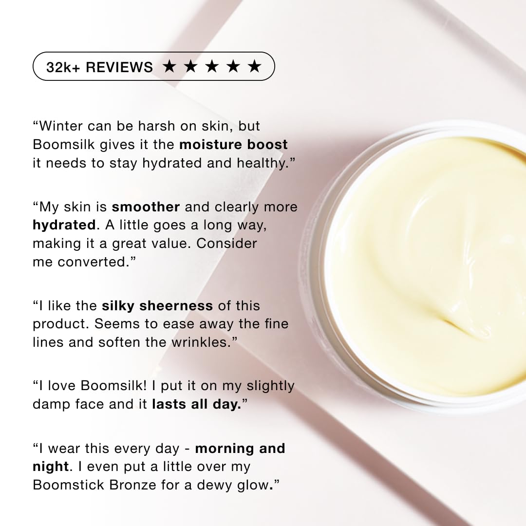 Sensitive skin use: applying Boomsilk to the face