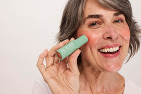 Golden Peach tone from Boomstick for subtle lip and cheek glow
