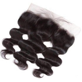 Boopwine 13x4 lace frontal closure side part shows seamless hairline