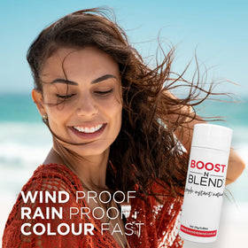 Boost N Blend brush-applicator kit enables targeted coverage.