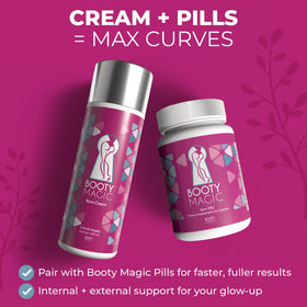Booty Magic soft-skin close-up after use with moisturized feel
