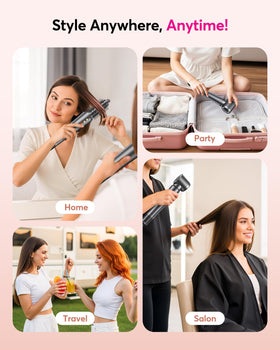 Bopcal 2-in-1 hair dryer brush suitable for all hair types